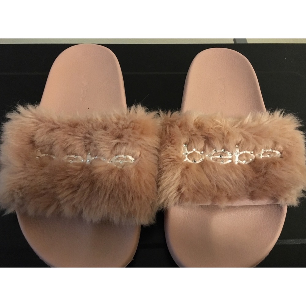 Women’s Bebe Fluff Slide